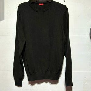 Merona Long Sleeve Crewneck XL Black Sweater